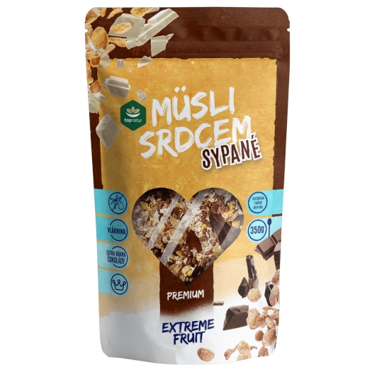 Müsli srdcem Extreme chocolate