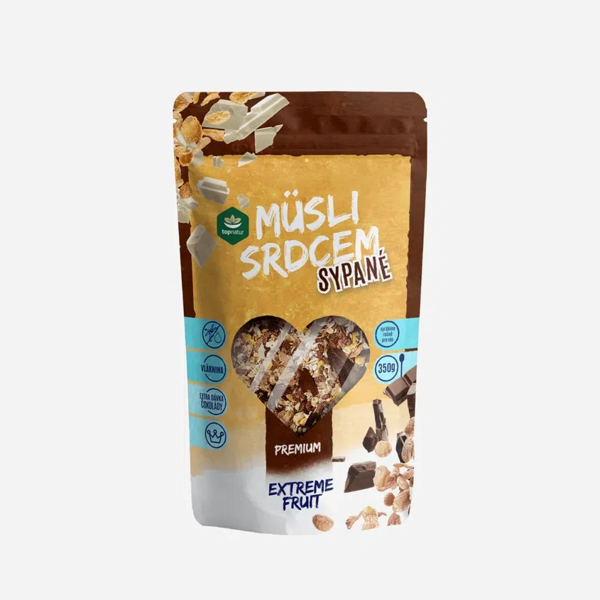 Müsli srdcem Extreme chocolate