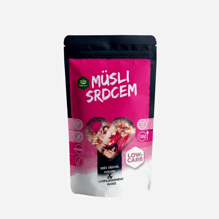 Müsli srdcem Low Carb MIX 6 x 250 g