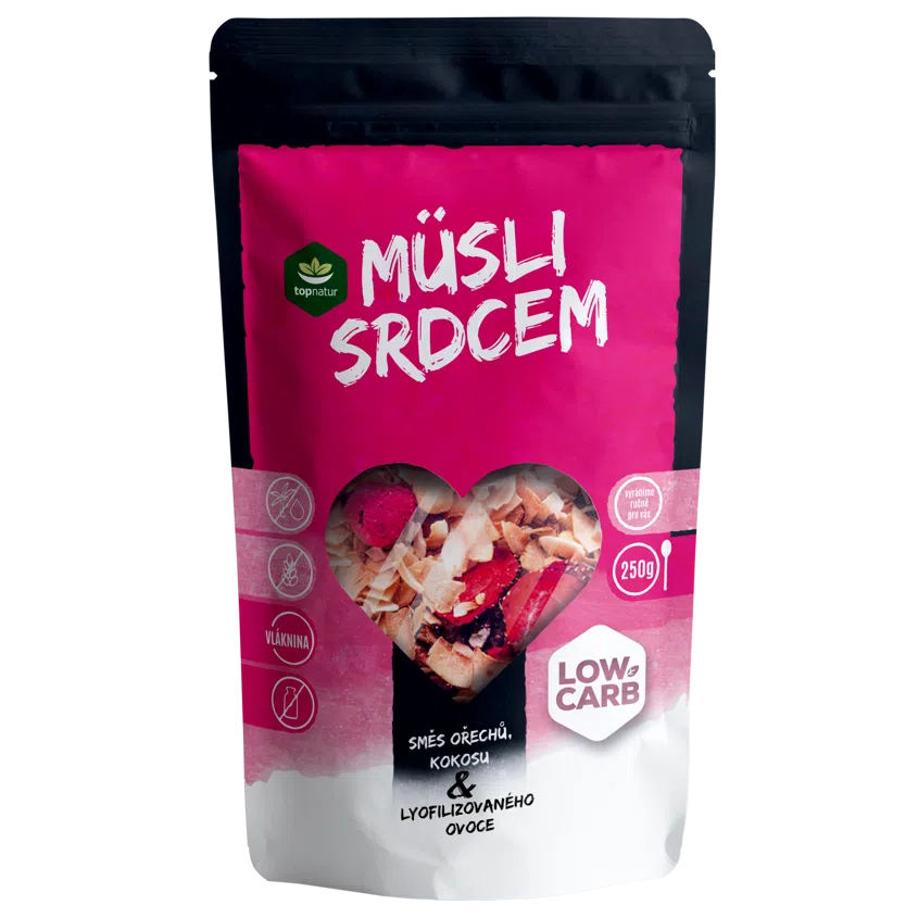 Müsli srdcem Low Carb MIX