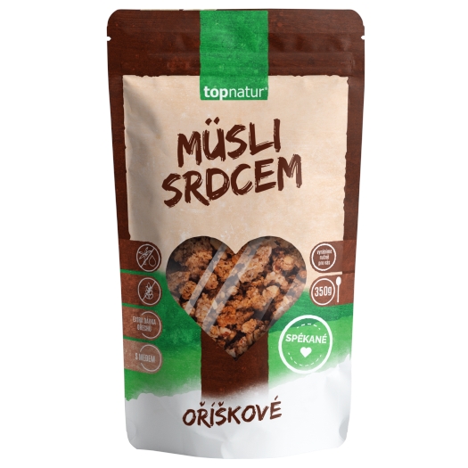Müsli srdcem oříškové