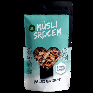 Müsli srdcem Paleo&Kokos Low Carb 350g