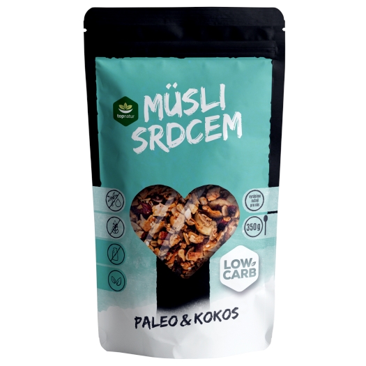 Müsli srdcem Paleo&Kokos Low Carb 350g