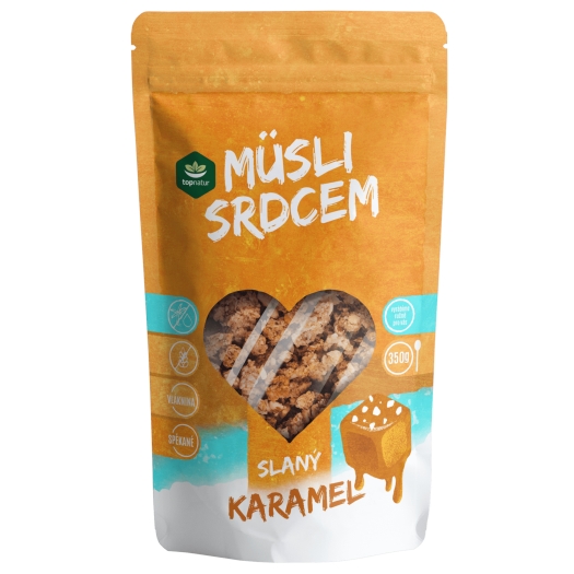 Müsli srdcem Slaný karamel