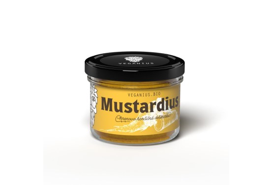 Mustardius horčica sklo