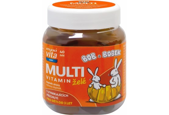 MV Multivitamín želé 40 ks dětský motiv