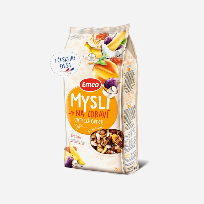 Mysli - Chrumkavé s kúskami ovocia 750g