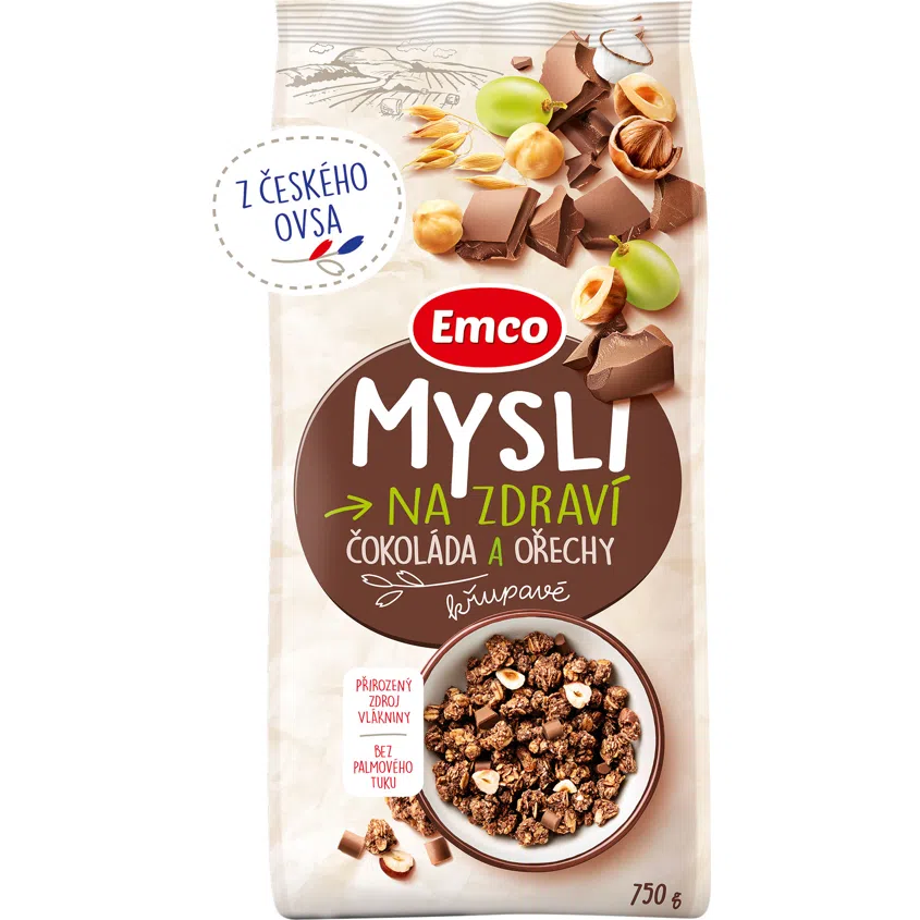 Mysli  - Čokoláda a ořechy