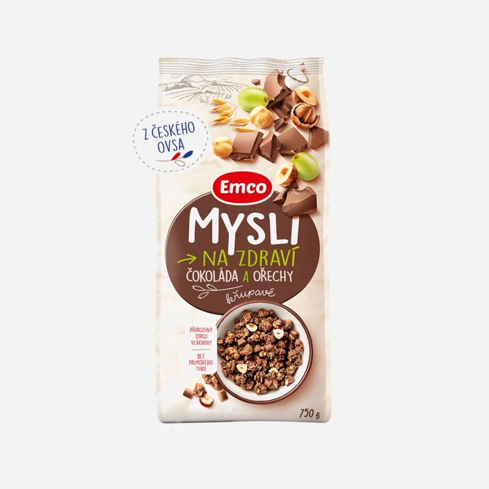 Mysli - Čokoláda a orechy