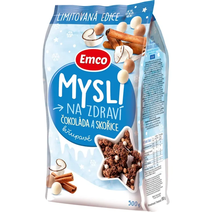 Mysli čokoláda a skořice limitovaná edice - expirace 24.9.2026