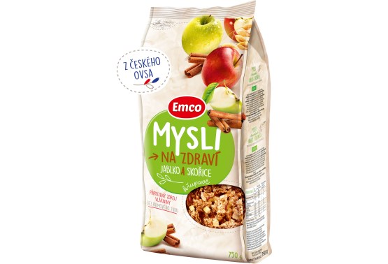 Mysli jablko a škorica