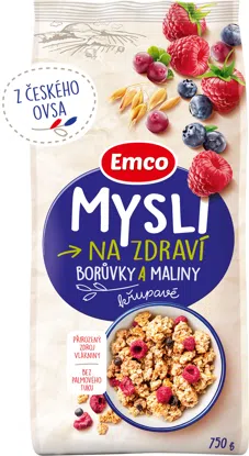 Mysli křupavé - Borůvky a maliny
