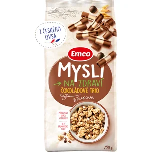Mysli křupavé - Čokoládové trio