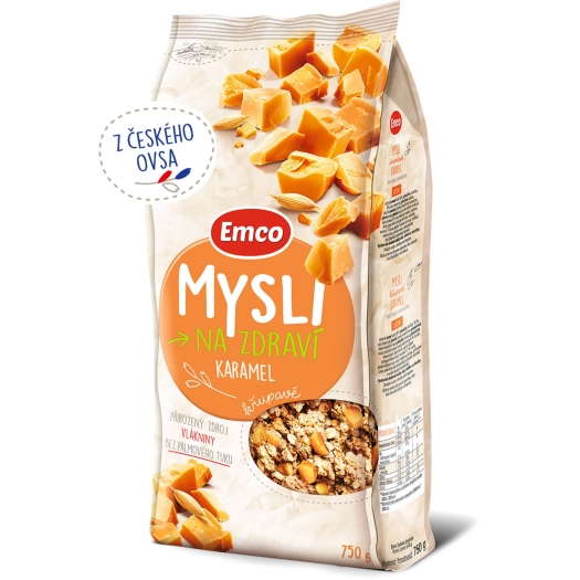 Mysli křupavé - Kousky karamelu