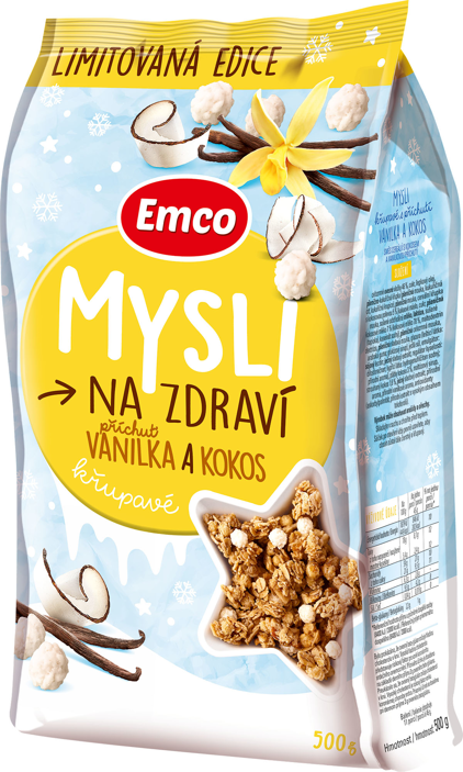Mysli vanilka a kokos limitovaná edice