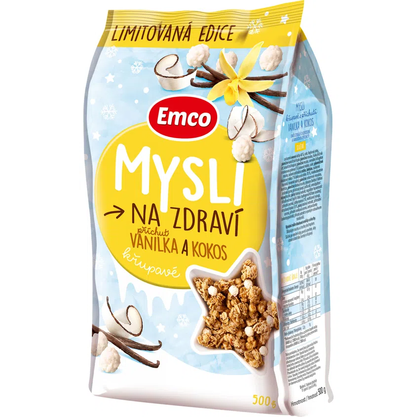 Mysli vanilka a kokos limitovaná edice