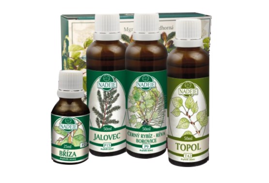 Naděje- Podhorná Doplnok z bylín na posilnenie a podporu detoxikácie