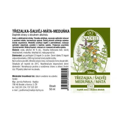 Náděje - Podhorná Ľubovník, šalvia, mäta a medovka