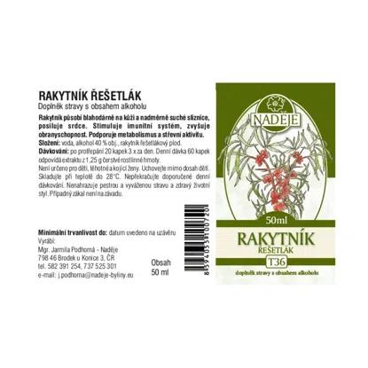 Náděje - Podhorná Rakytník rešetliak