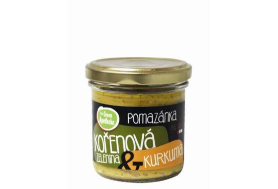 Nátierka koreňová zelenina a kurkuma