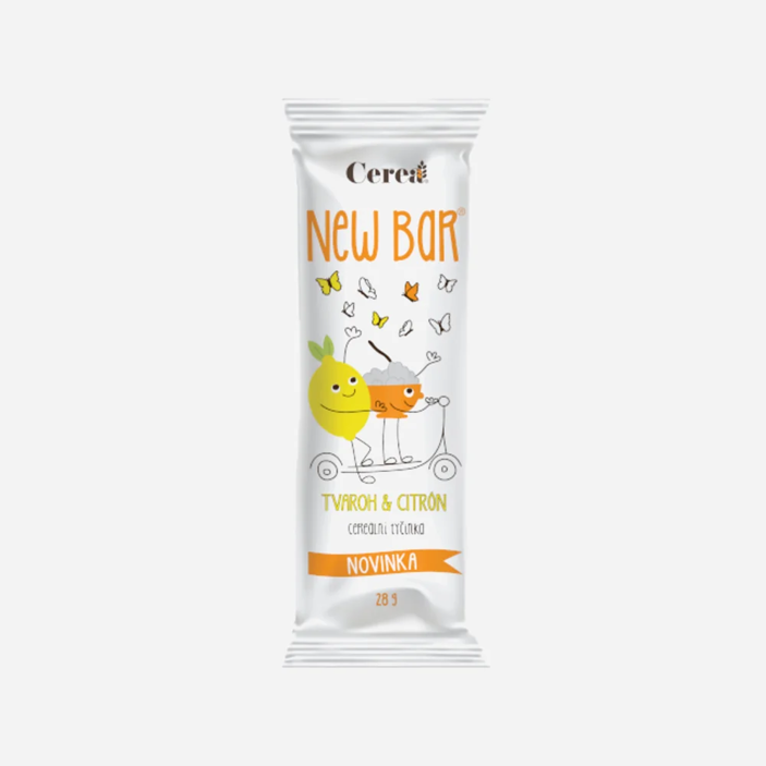 New bar tvaroh a citron 28 g