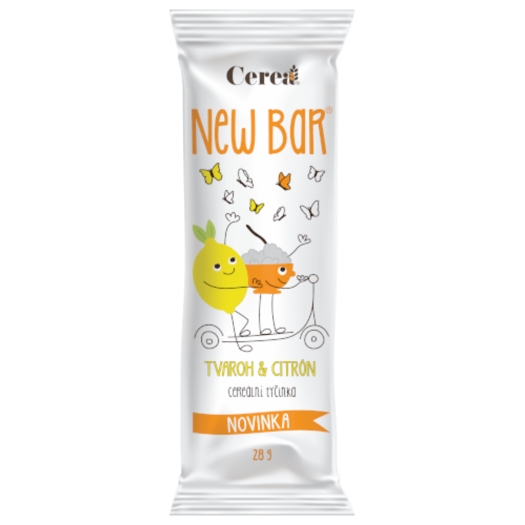 New bar tvaroh a citron 28 g