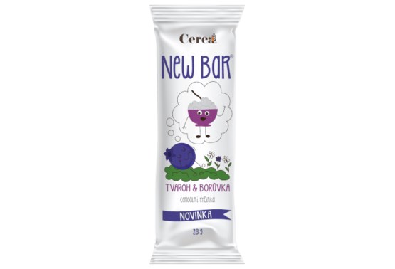 New bar tvaroh a čučoriedka 28 g