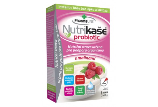 Nutrikaša probiotic s malinami