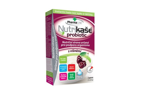 Nutrikaše Probiotic s višňami 3x60 g