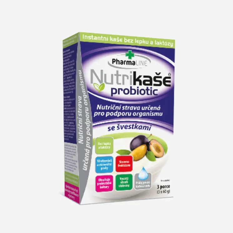Nutrikaše probiotic se švestkami 6 x 180 g