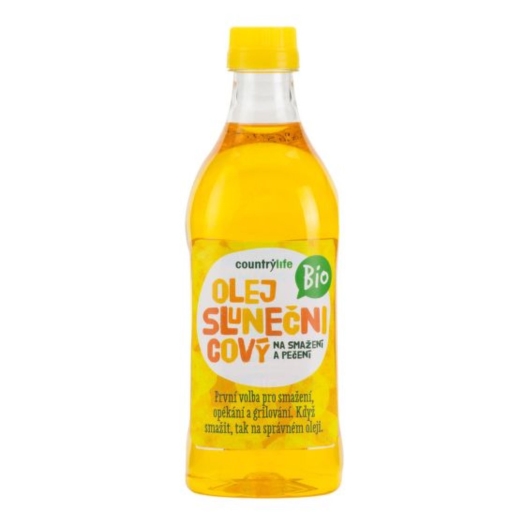 Olej slunečnicový na smažení a pečení BIO 1 l
