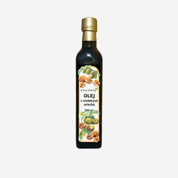 Olej z vlašských ořechů 6 x 500 ml