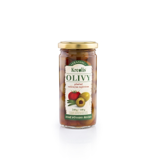 Olivy se sušenými rajčaty