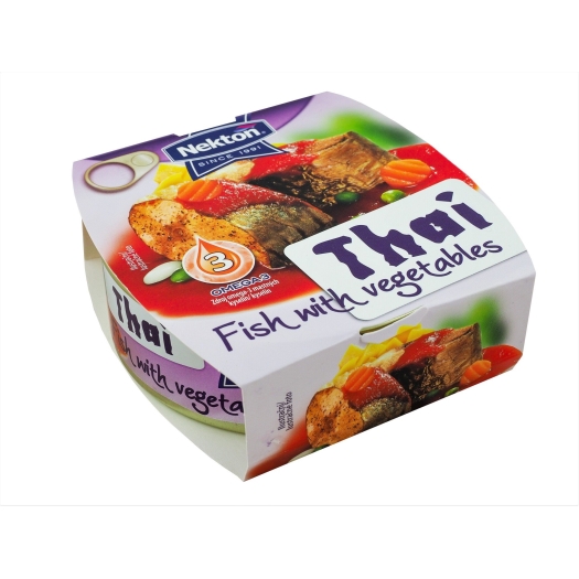 Opečená ryba se zeleninou Thai