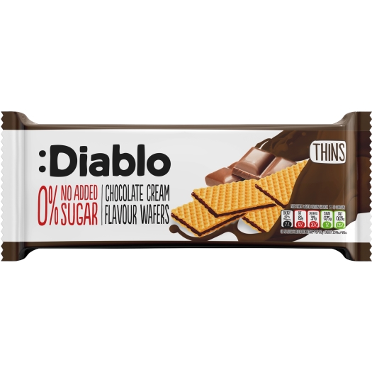 Oplatky čokoládové bez přidaného cukru