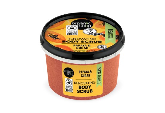 Organic Shop Renovujúci telový peeling papája a cukor