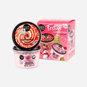 Organic Shop Vánoční tělový set Festive Confection 250 ml/250 ml