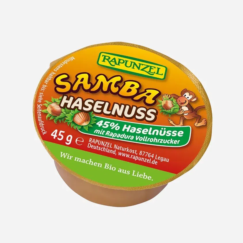 Oříšková pomazánka SAMBA mini BIO