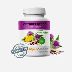 Ostropestřec 90 rostlinných tablet 6 x 90 tablet