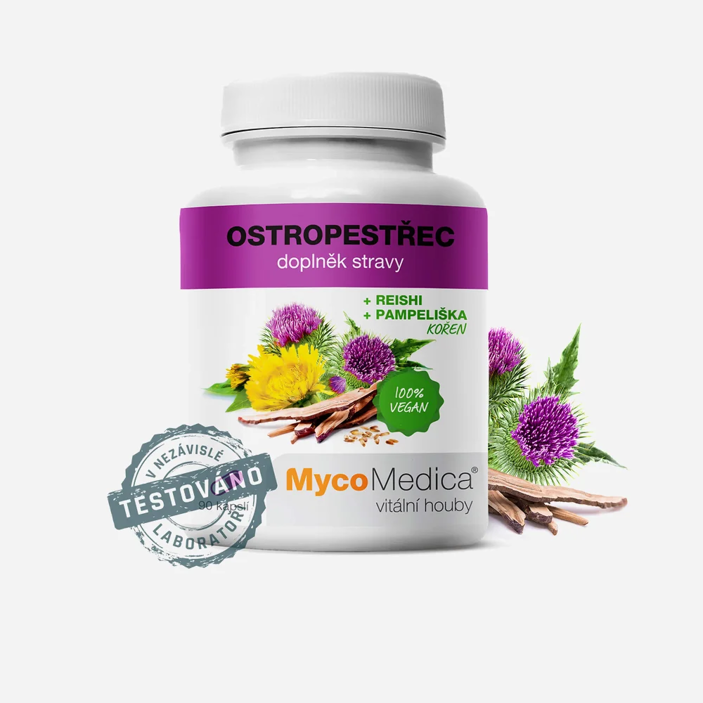 Ostropestřec 90 rostlinných tablet