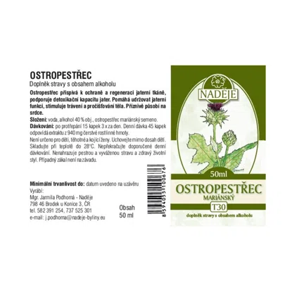 Ostropestřec