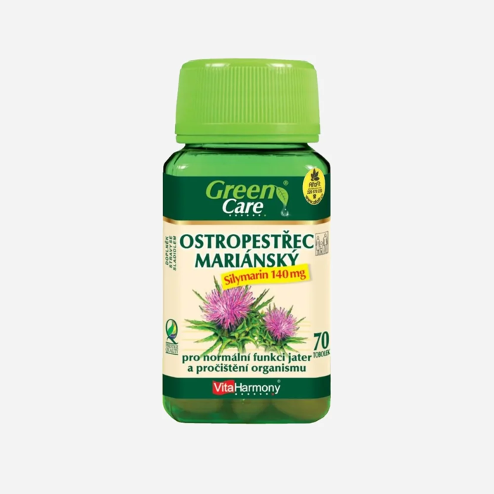 Ostropestřec Mariánský - Silymarin 140 mg