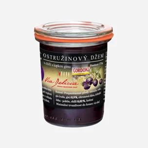 Ostružinový džem s chilli a ginem