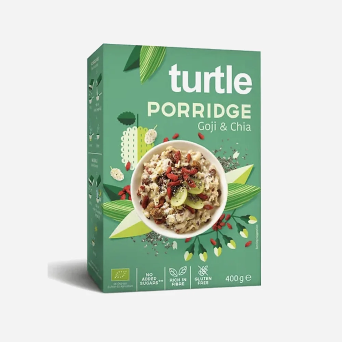 Ovesná kaše goji a chia BIO