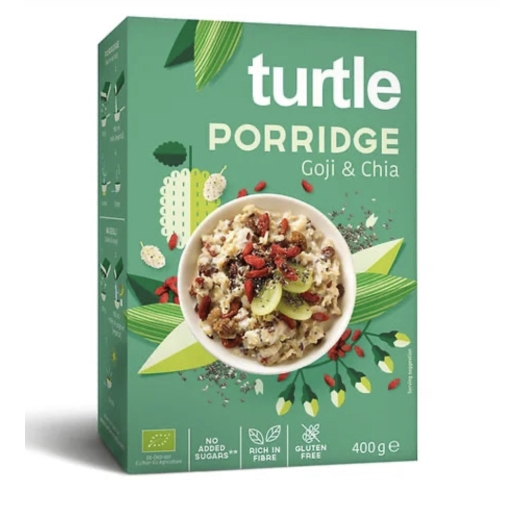 Ovesná kaše goji a chia BIO