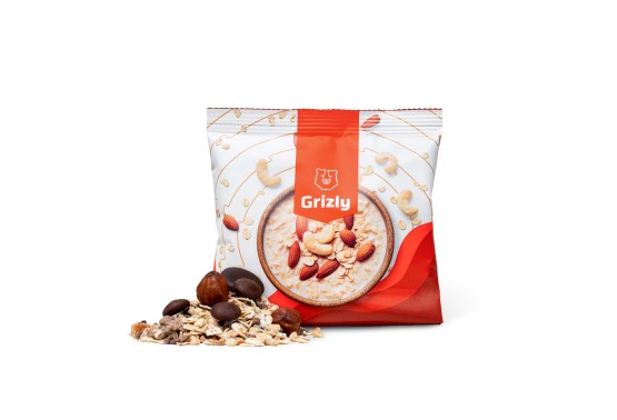 Ovesná kaše hořká čokoláda & lískové ořechy