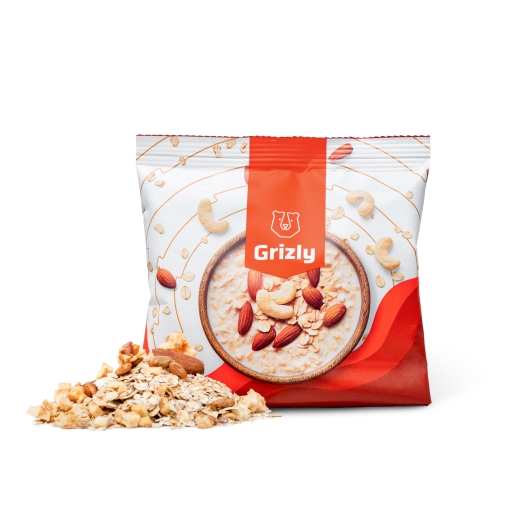 Ovesná kaše jablko & mandle ve skořici