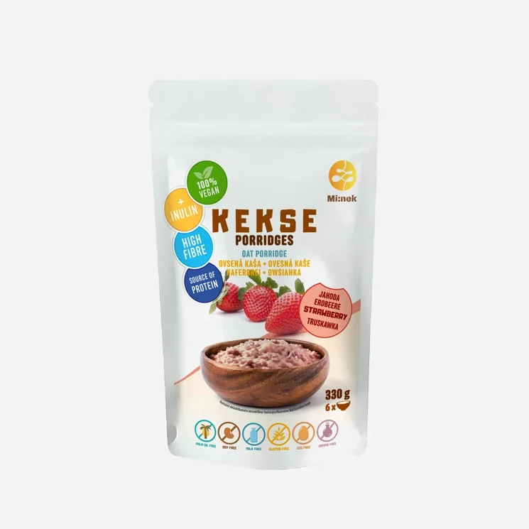 Ovesná kaše jahoda bezlepková 6 x 330 g