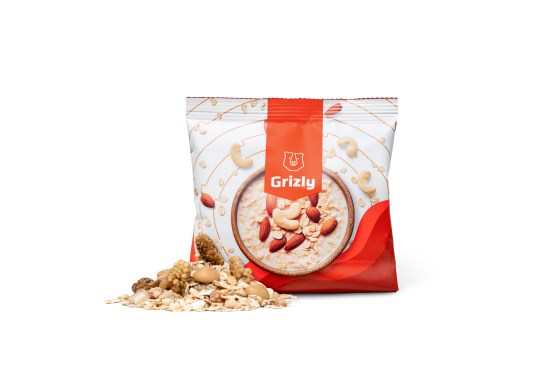 Ovesná kaše karamel & bílá moruše