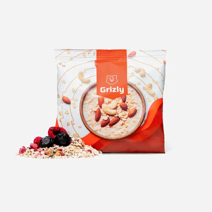 Ovesná kaše malina & borůvka 6 x 60 g